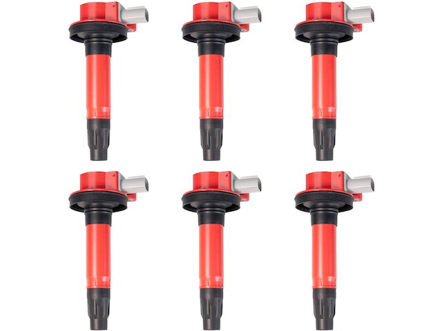 Ignition Coil Set 6 Piece - 2010-2012 Ford Flex 3.5L V6 Turbocharged - TRQ 92776-02656022