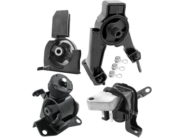 Engine Mount and Transmission Mount Kit - 4 Piece - 2003-2008 Toyota Matrix 1.8L 4-Cylinder - Replacement 8085-02684763