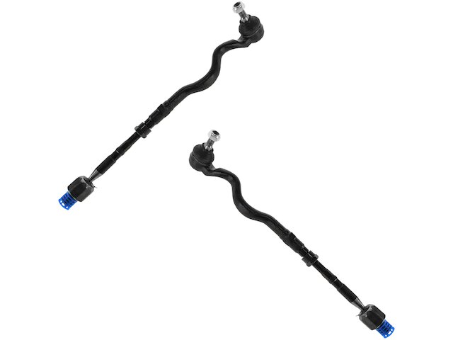 Front Inner and Outer Tie Rod End Set 4 Piece - 2001-2005 BMW 330i - TRQ 1016-02708069