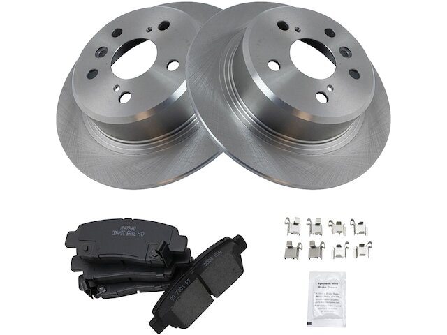 Rear Brake Pad and Rotor Kit - 1995-1999 Toyota Avalon - TRQ 7930-02711984