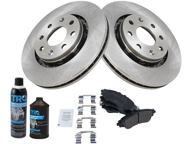 Front Brake Pad and Rotor Kit - 2004-2011 Chevrolet Aveo - TRQ 17824-02714959