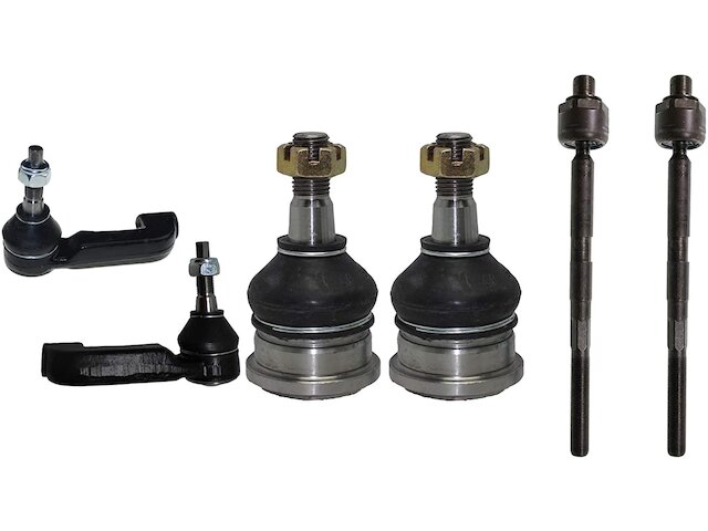 Front Ball Joint and Tie Rod End Kit - 2008-2012 Jeep Liberty - Detroit Axle 28879-02734073