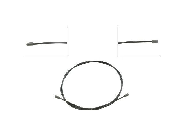 Intermediate Parking Brake Cable - 1975-1982 Chevrolet G20 - Dorman 3291-02741180