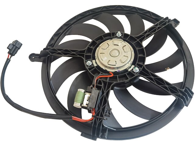 Auxiliary Fan Assembly - 2002-2006 Mercedes S500 - Replacement 6454-02744645