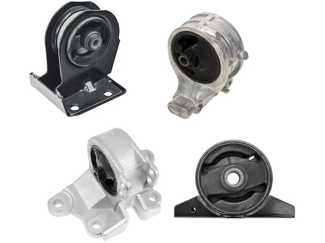 Engine Mount and Transmission Mount Kit 4 Piece - 2000-2005 Mitsubishi Eclipse 2.4L 4-Cylinder - TRQ 7161-02752503