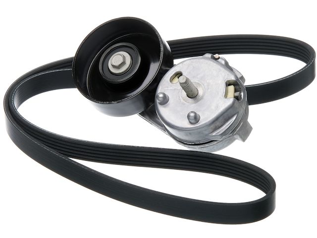 Air Conditioning Serpentine Belt Drive Component Kit - 2008-2010 Ford F250 Super Duty 6.4L V8 Diesel - Gates 28412-02763636