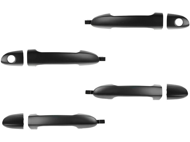 Left and Right Door Handle Set 4 Piece - 2004-2009 Kia Spectra - TRQ 17932-02764656