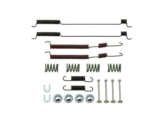 Rear Drum Brake Hardware Kit - 2003-2008 Pontiac Vibe FWD 1.8L 4-Cylinder - Dorman 4821-02775089