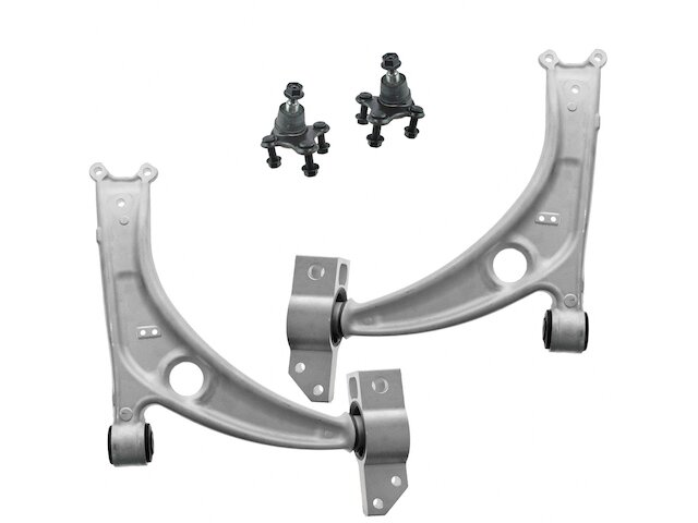 Front Lower Control Arm and Ball Joint Kit 4 Piece - 2006-2010 Volkswagen Passat - TRQ 18948-02782457