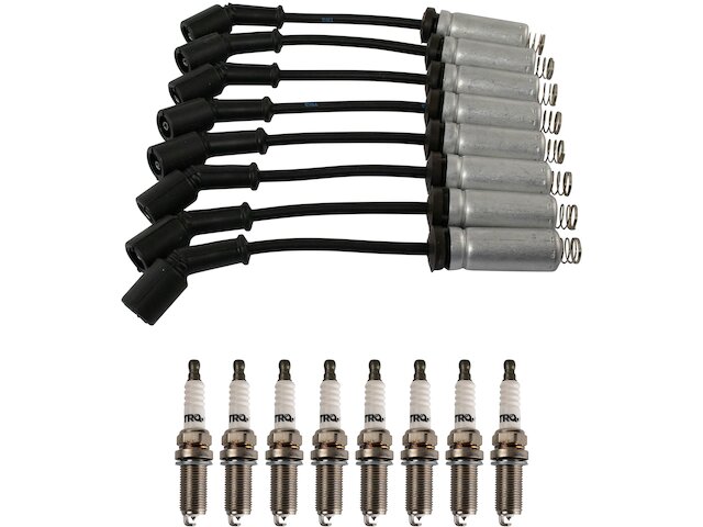 Spark Plug Wire Set with Spark Plugs - 2000-2006 GMC Yukon XL 1500 - TRQ 4306-02790787