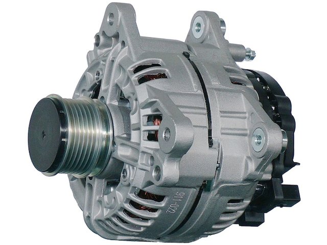 Alternator - 120 Amp - 12 Volt - Internal Fan - 6 Groove Serpentine Clutch Pulley - 1999-2005 Volkswagen Jetta - Replacement 7447-02795426