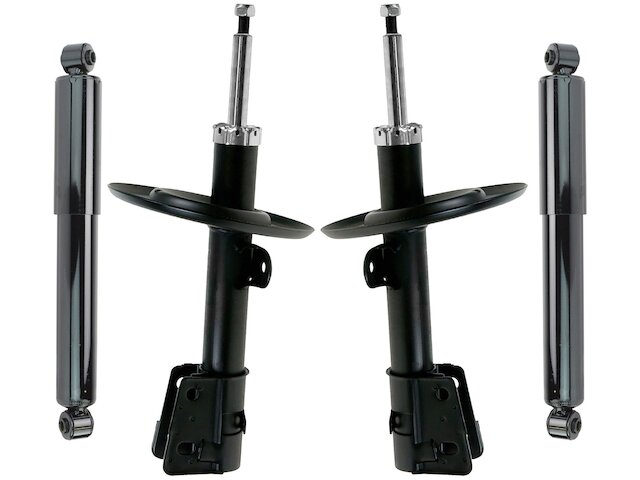 Front and Rear Suspension Strut and Shock Absorber Assembly Kit 4 Piece - 1996-2000 Dodge Grand Caravan - TRQ 1886-02803089