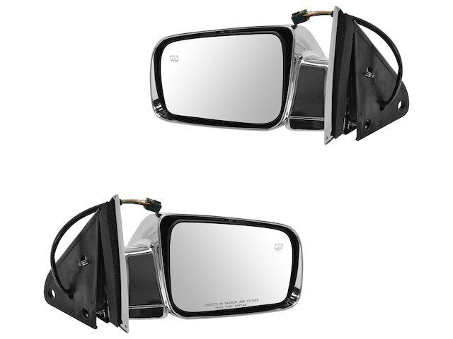 Door Mirror Set 2 Piece - 1988-1998 Chevrolet K2500 Base - TRQ 3431-02813490