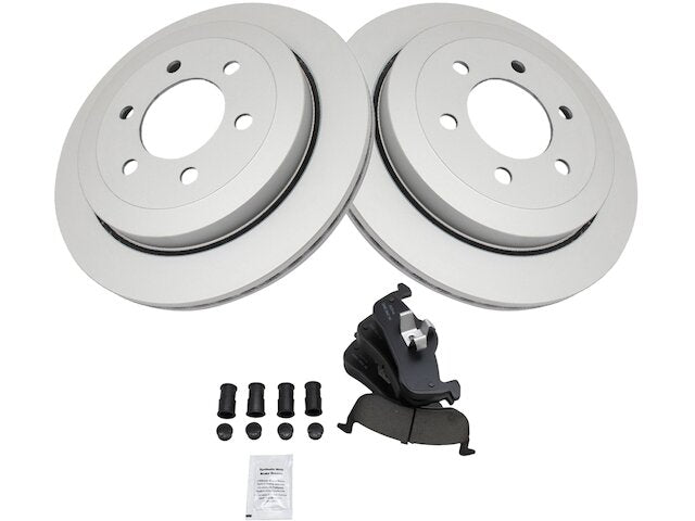 Rear Brake Pad and Rotor Kit - 2007-2017 Ford Expedition - TRQ 19017-02839911