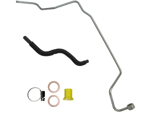 Power Steering Return Line Hose Assembly - 1999-2010 Volkswagen Jetta - Edelmann 7447-02858438