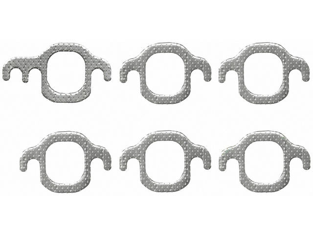 Exhaust Manifold Gasket Set - 1985-1988 Chevrolet Monte Carlo 4.3L V6 - Felpro 3541-02878126