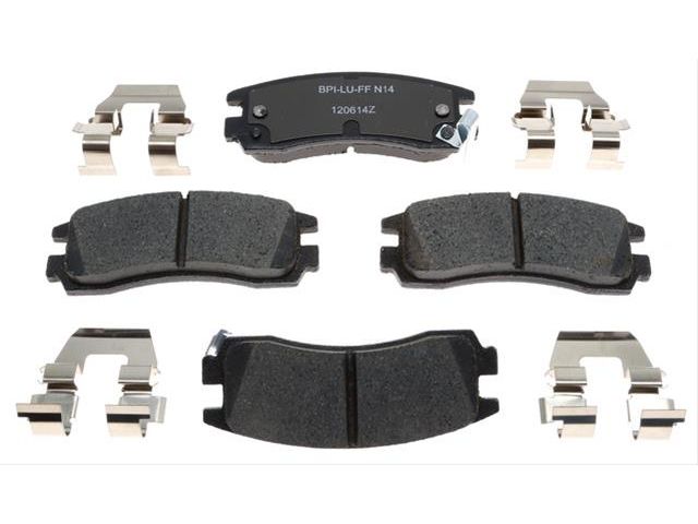 Rear Brake Pad Set - 2002-2004 Oldsmobile Silhouette - Raybestos 4567-02881308