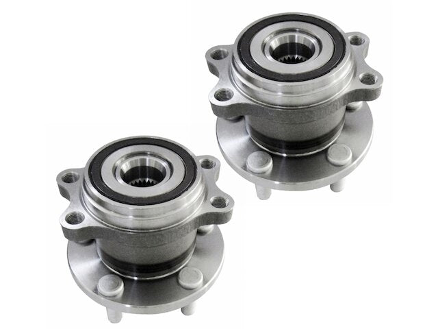 Rear Wheel Bearing Hub Assembly Set of 2 - 2005-2009 Subaru Outback - Replacement 18222-02889375