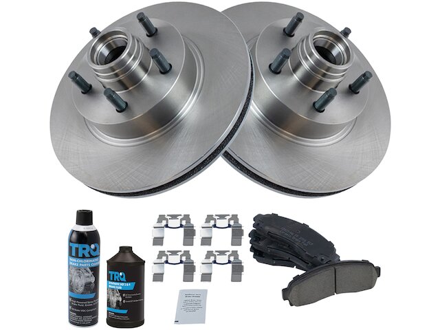 Front Brake Pad and Rotor Kit - 2003-2011 Ford Ranger RWD - TRQ 5522-02901742