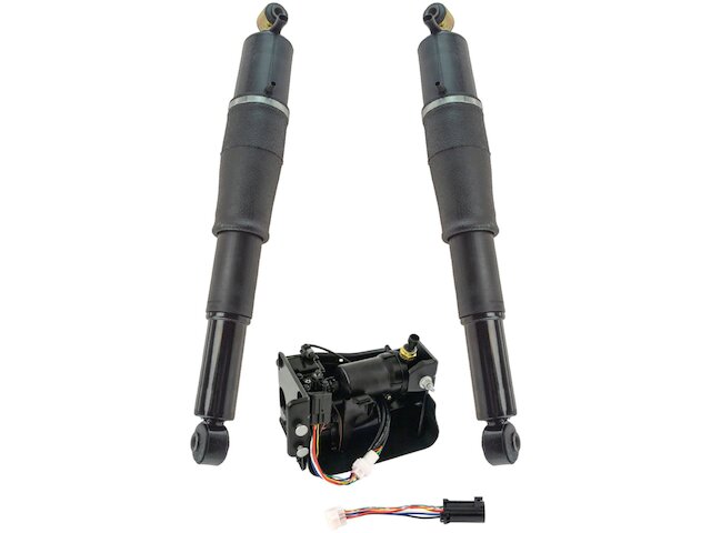 Air Suspension Compressor and Strut Kit 3 Piece - 2002-2014 Cadillac Escalade - TRQ 2853-02946903