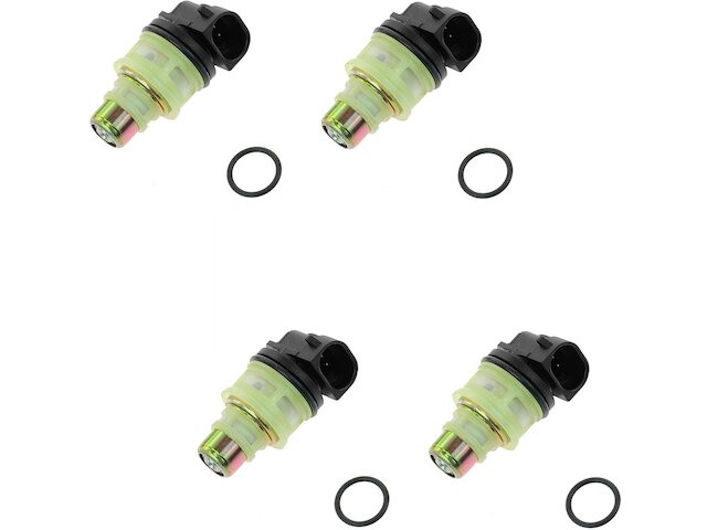 Fuel Injector Set 4 Piece - 1994-1997 Chevrolet S10 2.2L 4-Cylinder - TRQ 3679-02964216