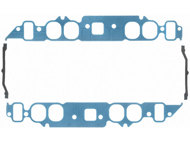 Lower Intake Manifold Gasket Set - 1976, 1980 Chevrolet K10 7.4L V8 - Felpro 3357-02964845