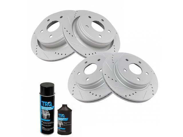 Brake Rotor Set 6 Piece - 2007-2009 Chrysler Aspen - TRQ 19138-02986640