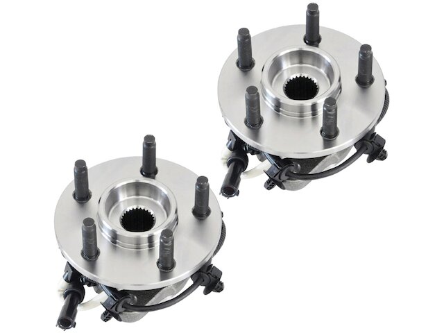 Front Wheel Hub Bearing Assembly - Set of 2 - 2000-2002 Ford Ranger 4WD - Replacement 5531-02991706