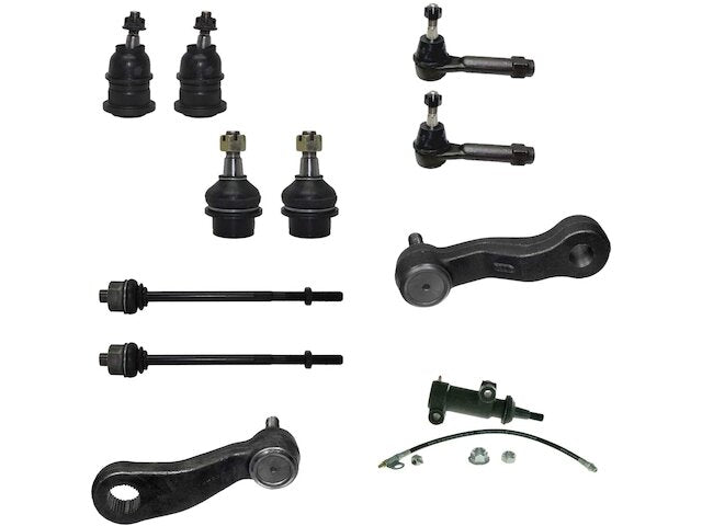 Front Ball Joint Tie Rod Pitman Idler Arm Kit - 1999-2006 GMC Sierra 1500 - Detroit Axle 4254-02992417