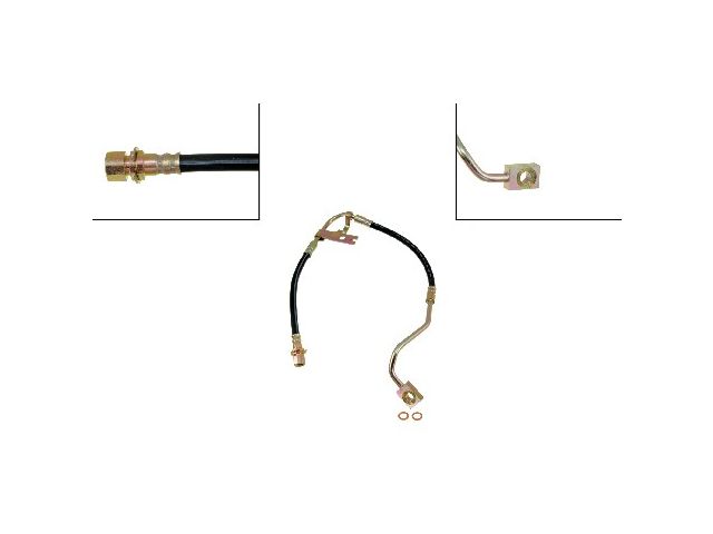 Front Left Brake Hose - 1998-1999 Dodge Durango 4WD - Dorman 1872-07018885