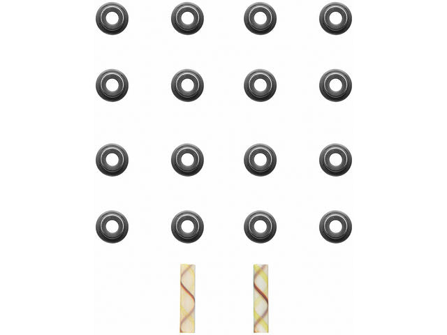 Intake and Exhaust Valve Stem Seal Kit - 2000-2004 Kia Spectra 1.8L 4-Cylinder - Felpro 670-07045078