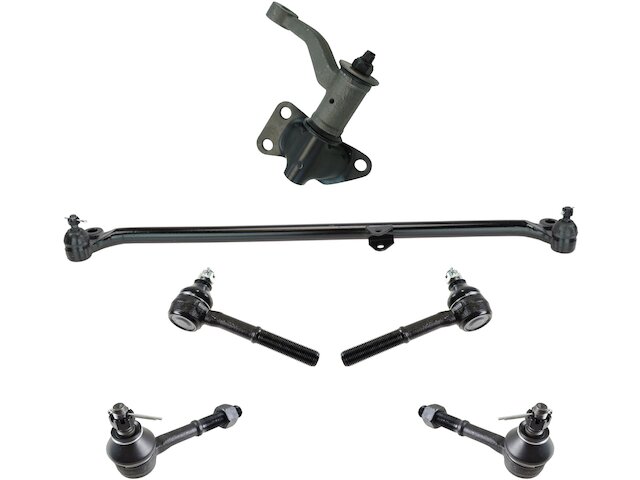 Tie Rod End Idle Arm Center Link Kit 6 Piece - 1995-1997 Nissan Pickup 4WD - TRQ 6759-07061313