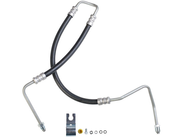 To Gear From Hydraulic Fan Motor Power Steering Pressure Line Hose Assembly - 2006-2010 Jeep Commander Limited - Sunsong 18681-07069104