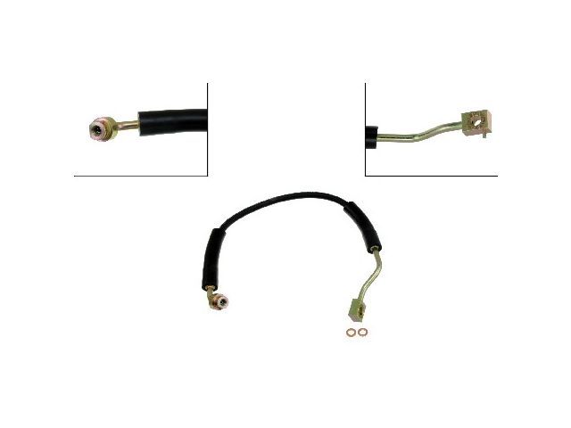 Front Right Brake Hose - 1992-1993 Ford E250 Econoline - Dorman 5117-07070358