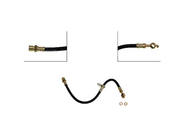 Front Left Brake Hose - 1991-1998 Toyota Tercel - Dorman 8180-07075016
