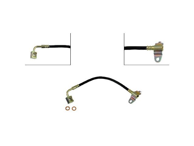 Rear Left Brake Hose - 1995-2002 Lincoln Continental - Dorman 5619-07075048