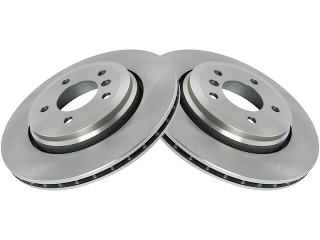 Rear Brake Rotor Set 2 Piece - 2001-2005 BMW 330i - TRQ 1016-07084545