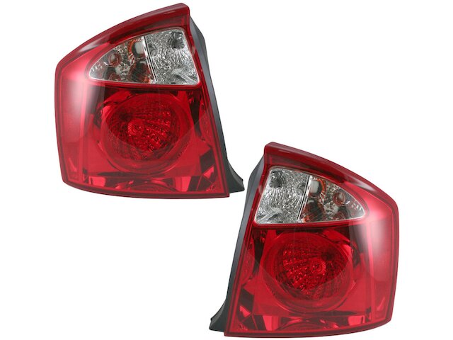 Tail Light Assembly Set 2 Piece - 2004-2006 Kia Spectra Sedan 2.0L 4-Cylinder - DIY Solutions 17932-07163748