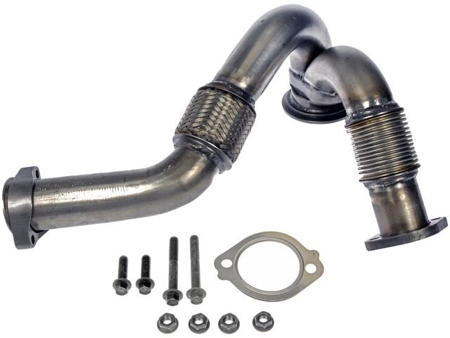 Left Turbocharger Up Pipe - 2005-2007 Ford F350 Super Duty 6.0L V8 - Dorman 18248-07167948