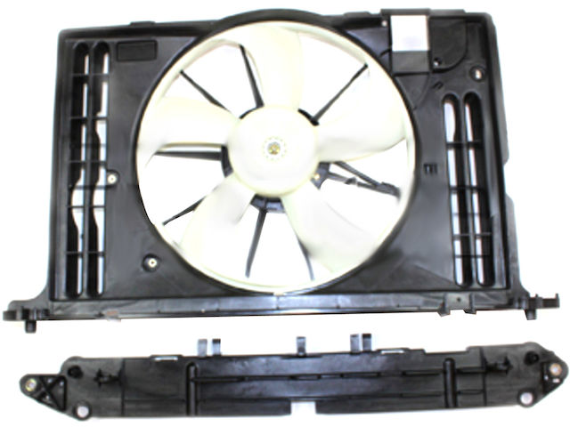 Radiator Fan Assembly - 2009-2013 Toyota Corolla Sedan 1.8L 4-Cylinder - TYC 29866-07173168