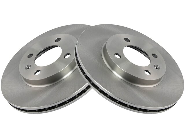 Front Brake Rotor Set 2 Piece - 1990-1993, 1995-1997 Volkswagen Passat - TRQ 7338-07173256