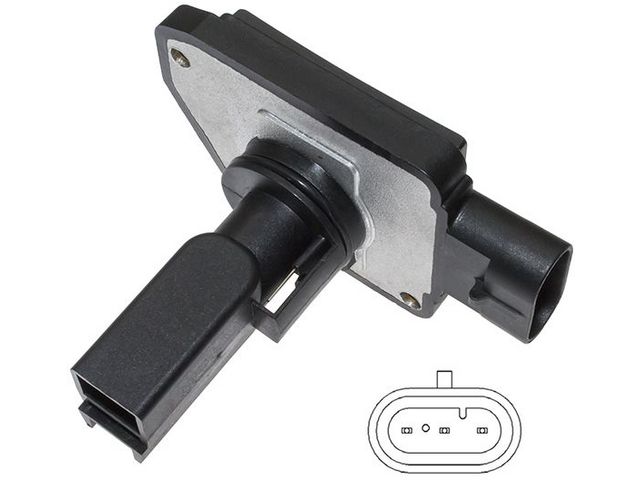 Mass Air Flow Sensor - 1999 Oldsmobile Intrigue 3.8L V6 - Walker 4535-07174981
