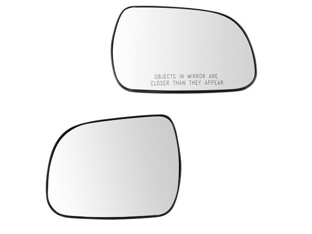 Door Mirror Glass Set 2 Piece - 2005-2011 Toyota Tacoma - TRQ 18535-07180993
