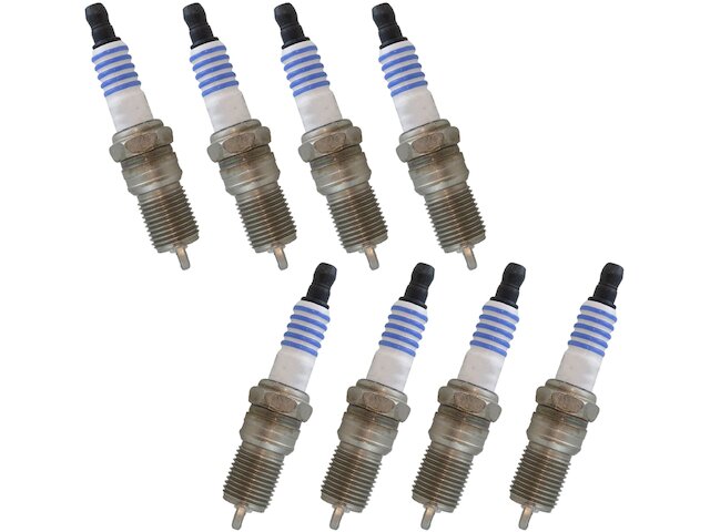 Spark Plug Set 8 Piece - 2003-2008 Ford E150 4.6L V8 - DIY Solutions 5076-07186185