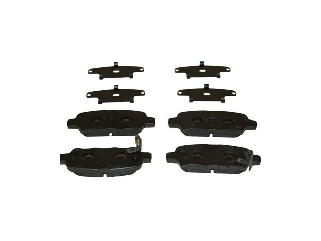 Rear Brake Pad Set - 2003-2008 Infiniti FX35 - Beck Arnley 7021-07187611