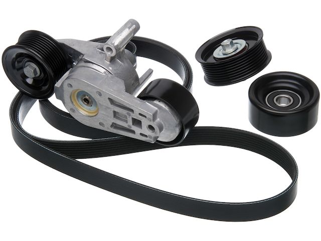 Serpentine Belt Drive Component Kit - 2003-2007 Ford F450 Super Duty 6.0L V8 Diesel - Gates 5376-07212624