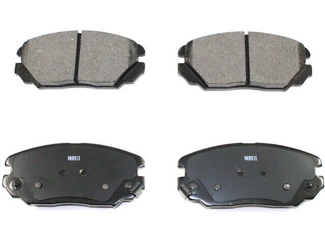 Front Brake Pad Set - 2006-2010 Hyundai Sonata 3.3L V6 - DuraGo 18621-07212792
