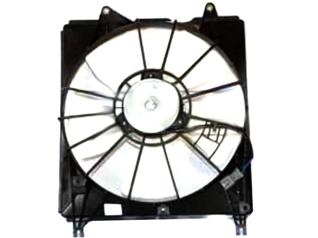 Left Auxiliary Fan Assembly - 2007-2009 Acura RDX Sport Utility 2.3L 4-Cylinder - TYC 19063-07224727
