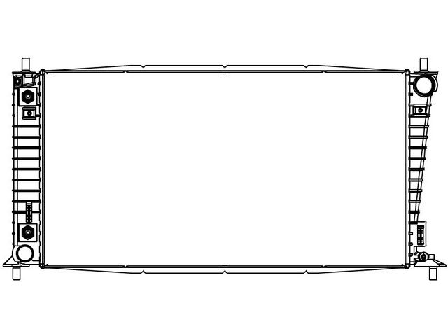 Radiator - 2004-2006 Lincoln Navigator 5.4L V8 - APDI 17949-07253900