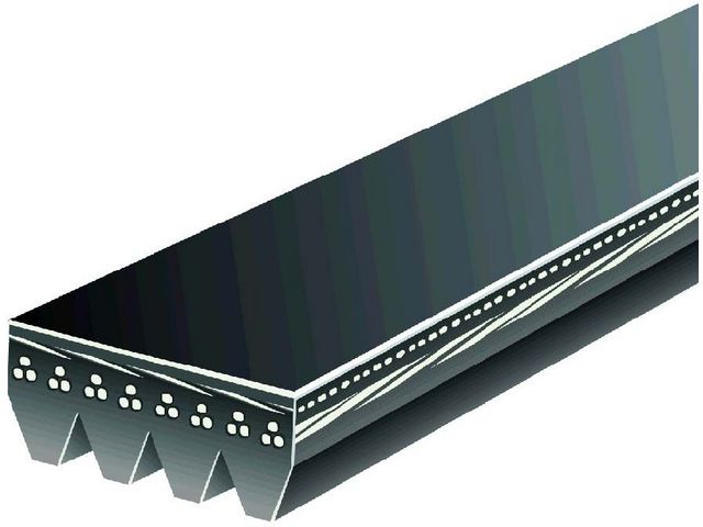 Air Conditioning Multi Rib Belt - 2009-2013 Cadillac Escalade EXT - Gates 127842-07281789
